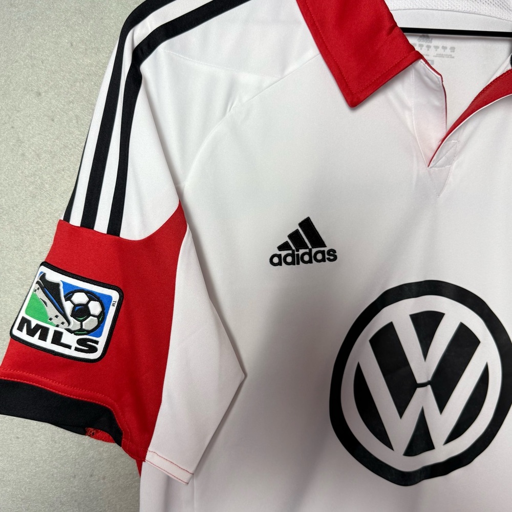 DC United Men’s 2012 2014 Away Football Shirt Soccer Jersey Adidas size M - Picture 4 of 15